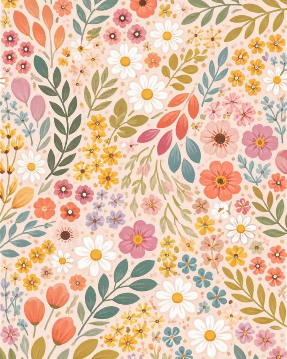 Spring Blossom Poetry — Diamond Painting Kit design