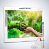A Little World in Your Hand — Diamond Painting Kit, product view 2