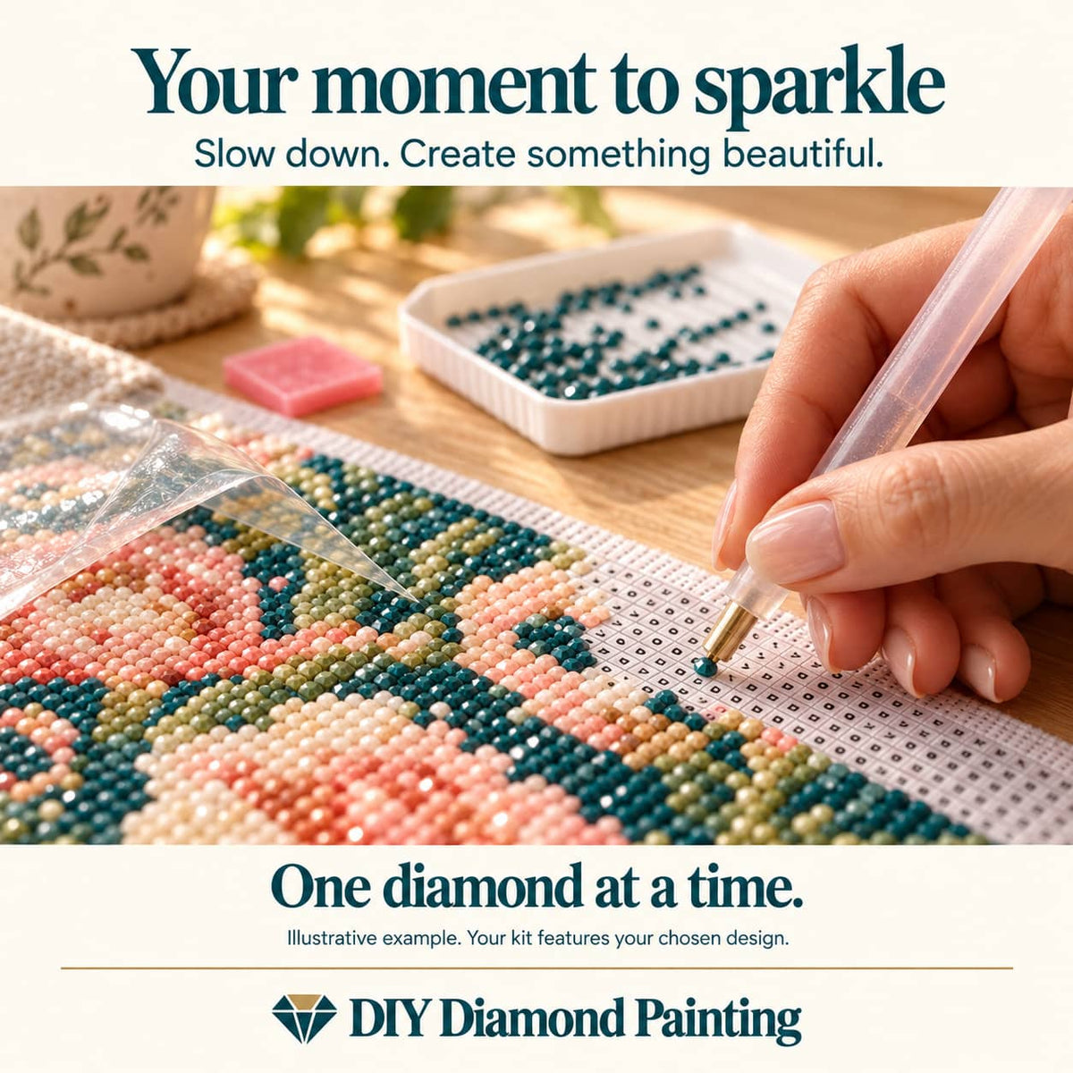 Threads of Color | Diamond Painting Kit