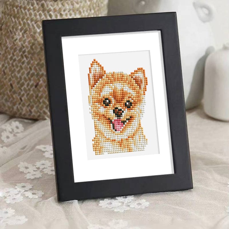 Dogs Collection, Set of 12 — Mini Diamond Painting Set, product view 7