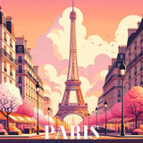 Parisian spring dream — Diamond Painting Kit design