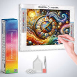 Time Travel in Color — Diamond Painting Kit, product view 3