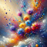 Flower impression — Diamond Painting Kit design