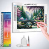 Romantic forest excursion — Diamond Painting Kit, product view 3