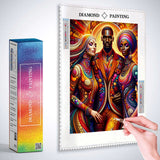 Colorful clothes — Diamond Painting Kit, product view 3