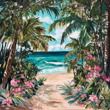 Longing for Paradise — Diamond Painting Kit design