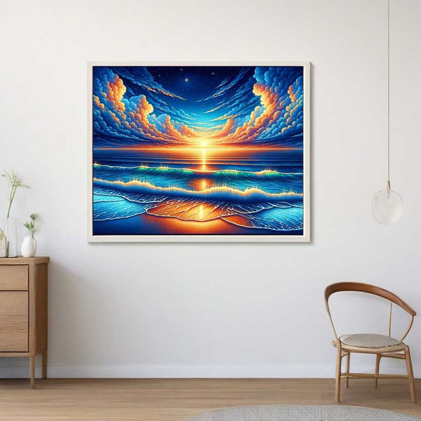 Gentle Waves — Diamond Painting Kit, product view 2