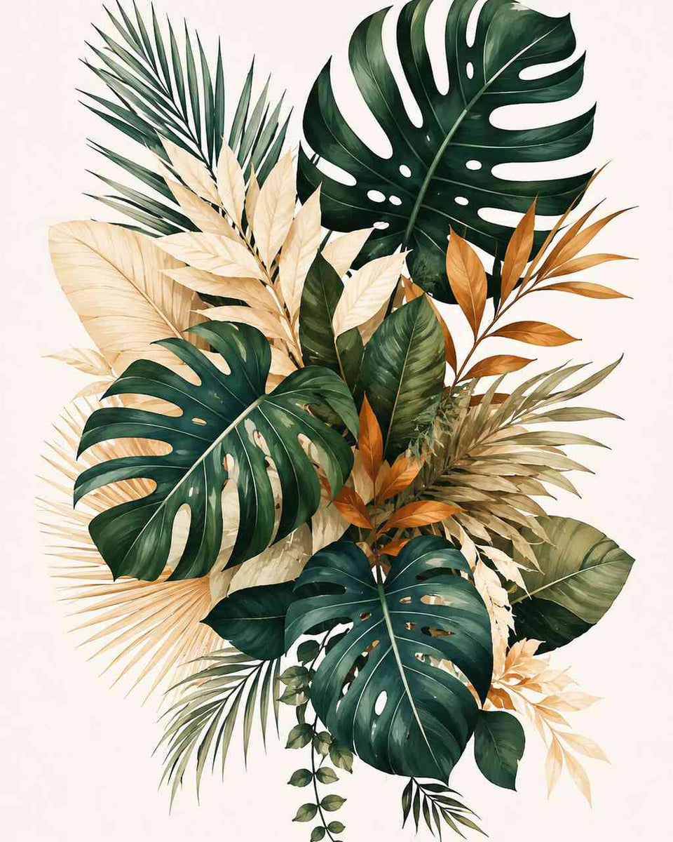 Tropical Harmony — Diamond Painting Kit design