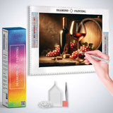 A Fine Vintage — Diamond Painting Kit, product view 3