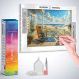 Gentle Whispers of the Sea — Diamond Painting Kit, product view 3