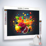 Fruit Explosion Colorful — AB Diamond Painting Kit, product view 2