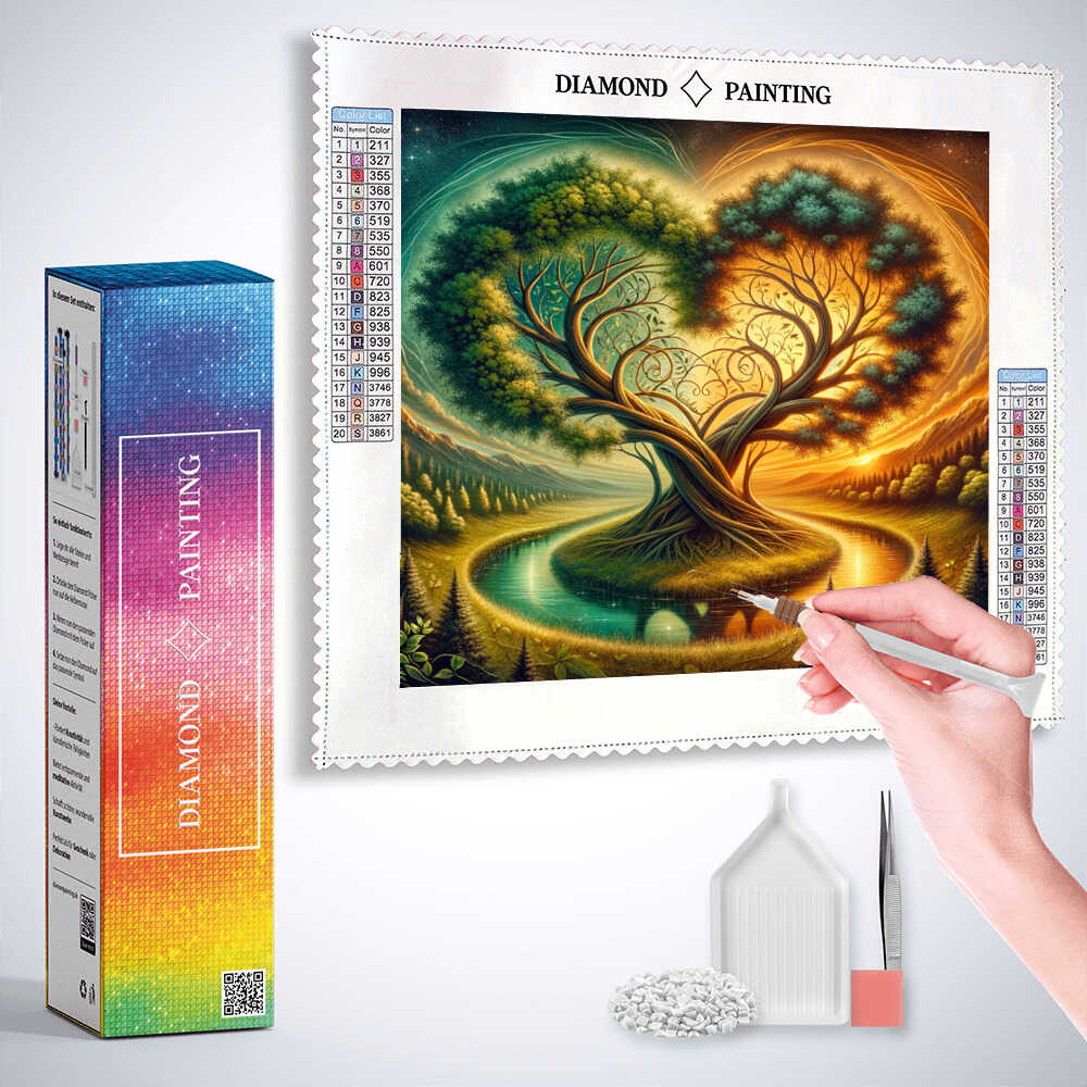Whispers of time — Diamond Painting Kit, product view 3