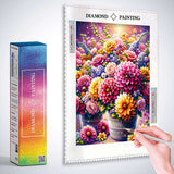 Gorgeous bouquet of flowers — Diamond Painting Kit, product view 2