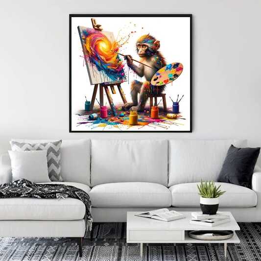 Colorful fantasy — Diamond Painting Kit, product view 2
