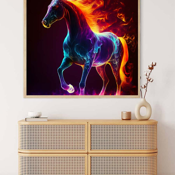 Fantastic Horse — Diamond Painting Kit, product view 3