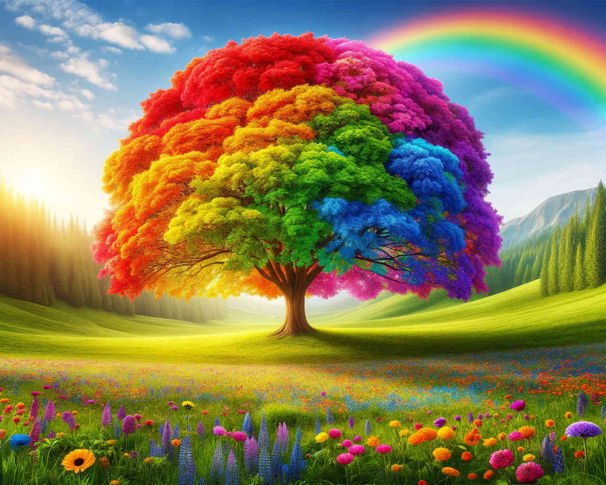 The Colors of Life — Diamond Painting Kit design