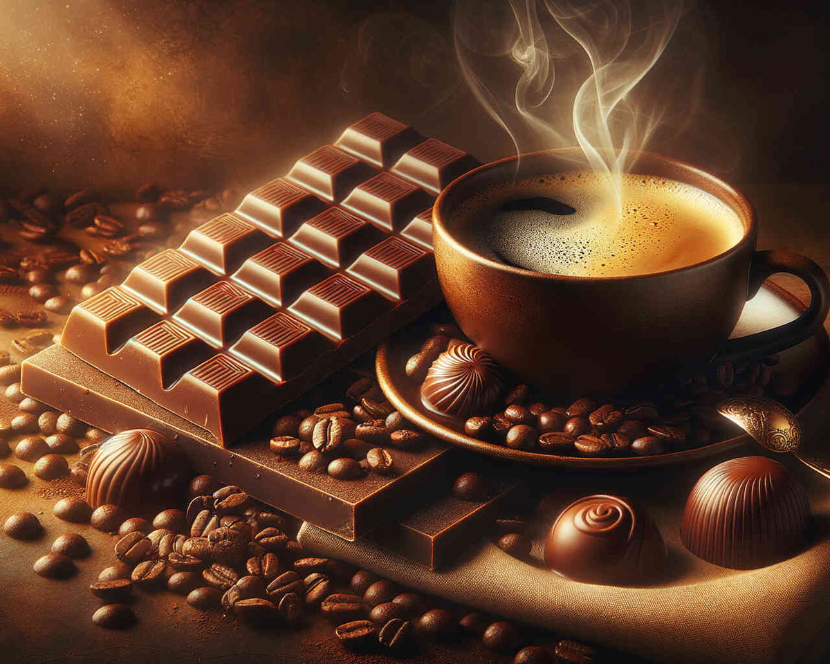 Coffee and Chocolate — Diamond Painting Kit design