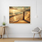The Sandy Beach — Diamond Painting Kit, product view 2