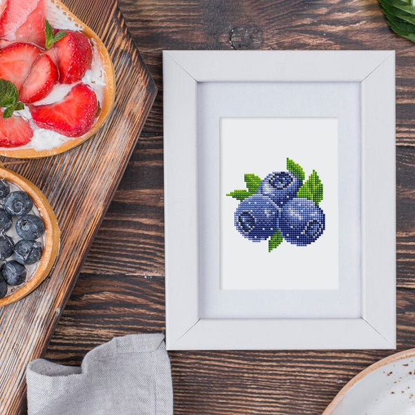 Fruit Basket Collection, Set of 12 — Mini Diamond Painting Set, product view 3