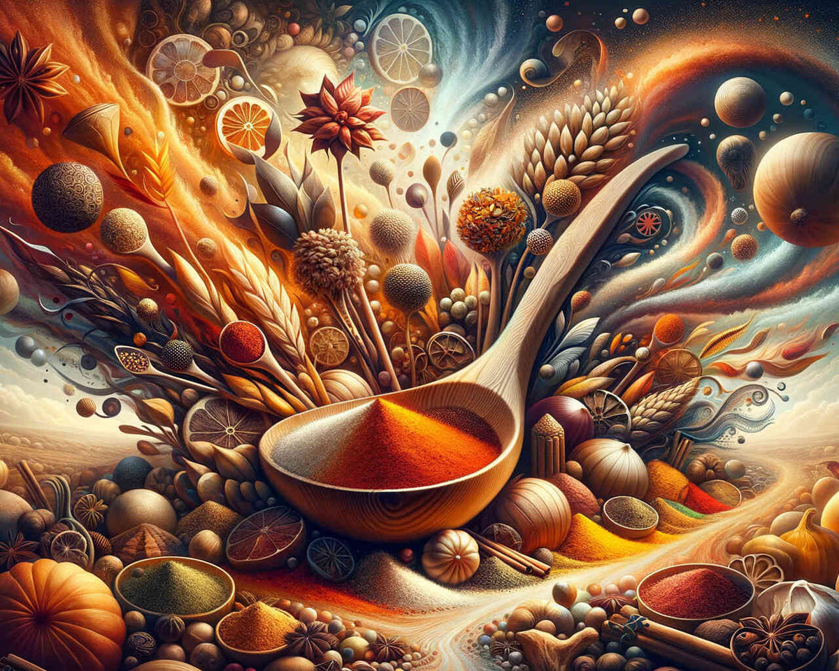 A Swirl of Spices — Diamond Painting Kit design