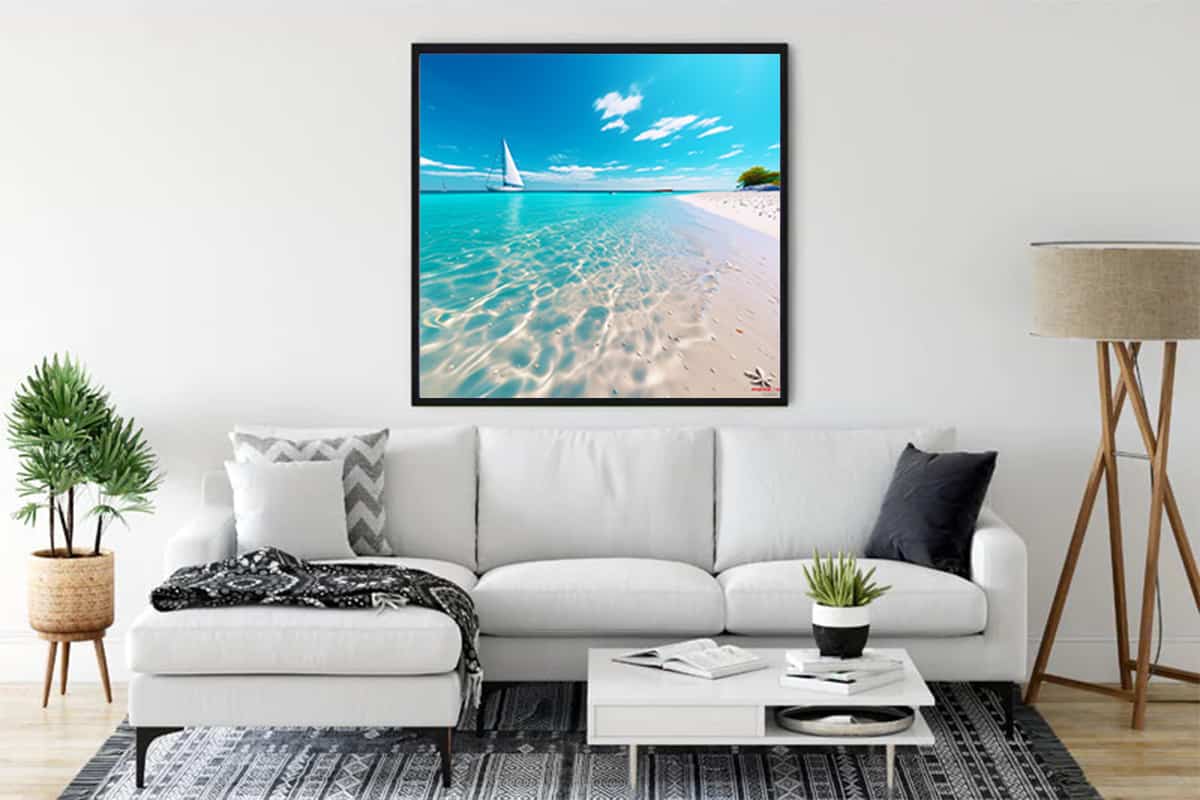 Coastal magic — Diamond Painting Kit, product view 3