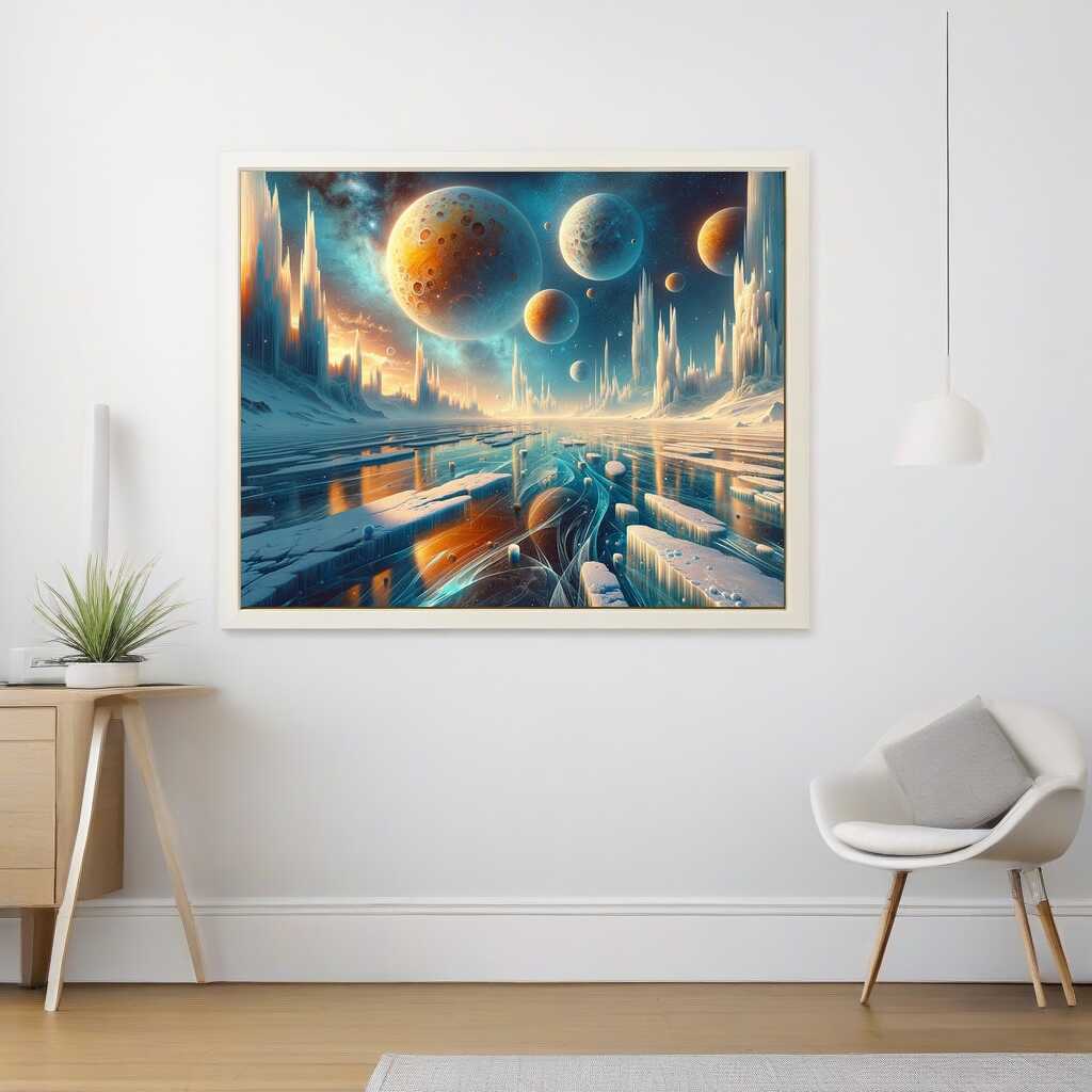 Space of a different kind — Diamond Painting Kit, product view 2