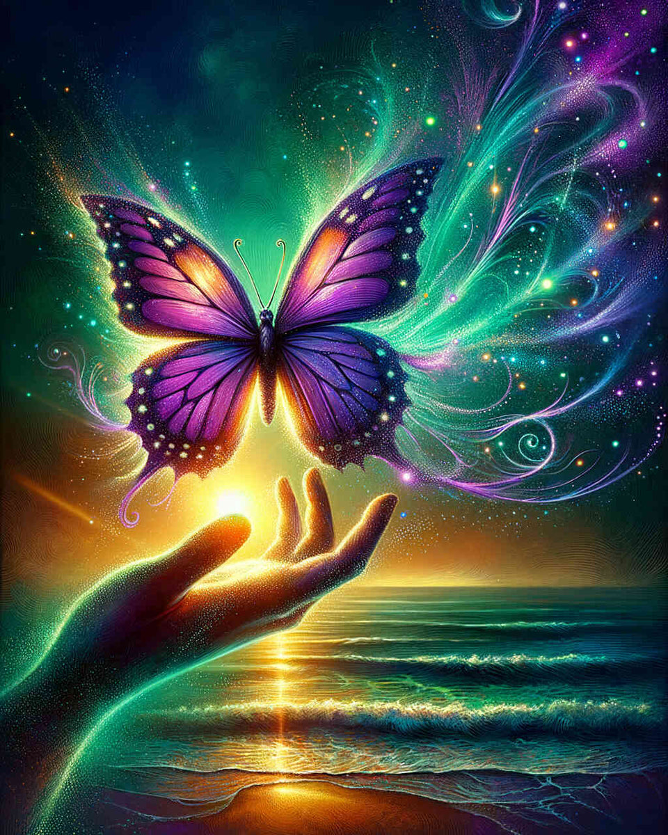 Butterfly freedom — Diamond Painting Kit design