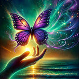 Butterfly freedom — Diamond Painting Kit design