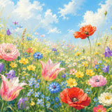 Spring Awakening in Bloom — Diamond Painting Kit design