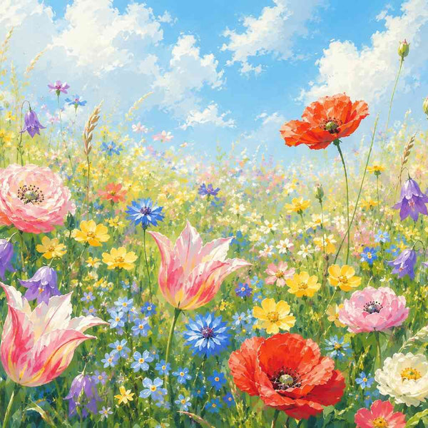 Spring Awakening in Bloom — Diamond Painting Kit design