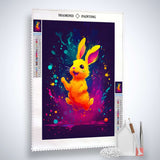Laughing Hare — Diamond Painting Kit, product view 2