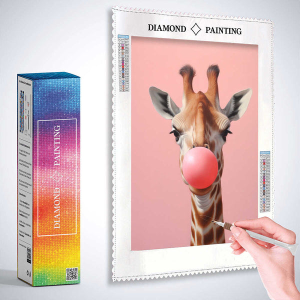 Bubblegum Kiss — Diamond Painting Kit, product view 3