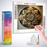 3D Mandala — Diamond Painting Kit, product view 3