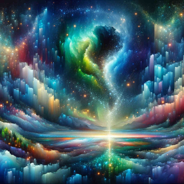 Cosmic Awakening (DP-7264) — Diamond Painting Kit design