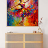 Abstract Dance — Diamond Painting Kit, product view 3