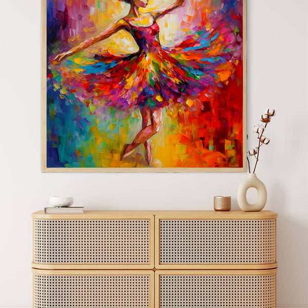 Abstract Dance — Diamond Painting Kit, product view 3