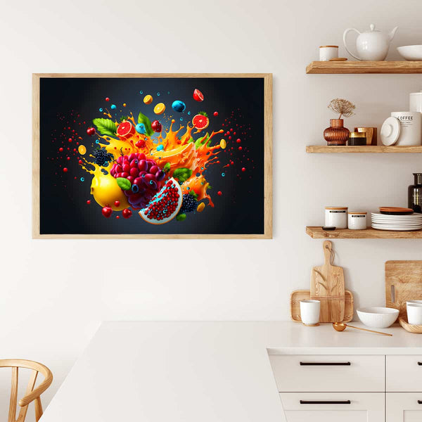 Fruit Explosion Colorful — AB Diamond Painting Kit, product view 3