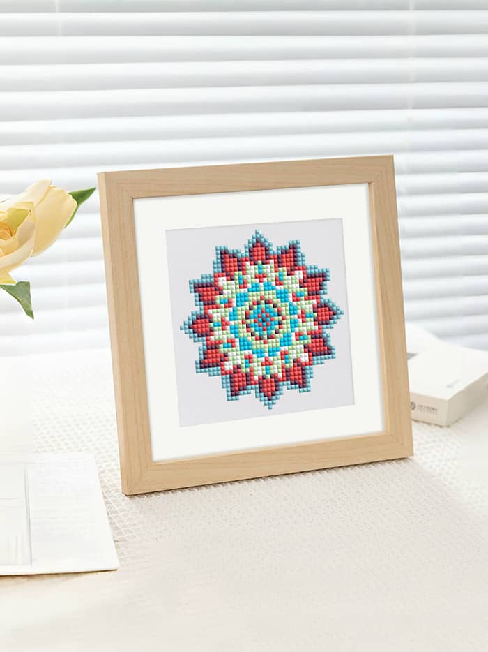 Mandala Magic, Set of 12 — Mini Diamond Painting Set, product view 6
