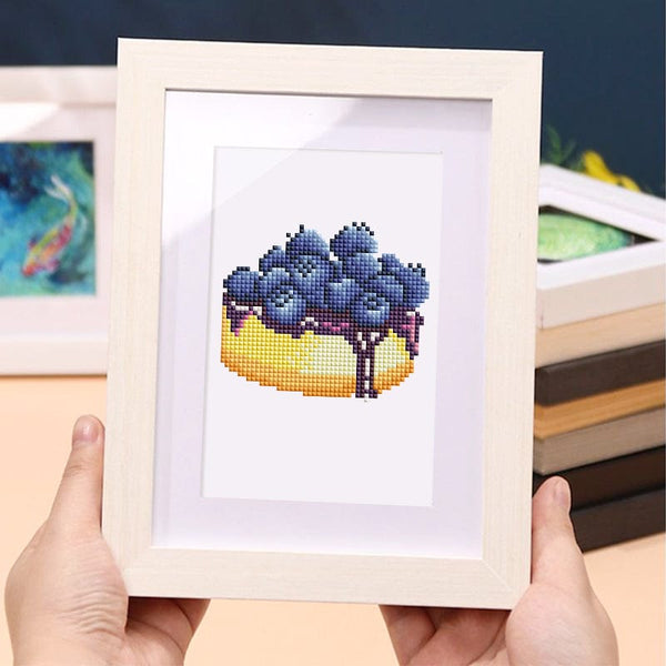 Cakes and Pastries, Set of 12 — Mini Diamond Painting Set, product view 5