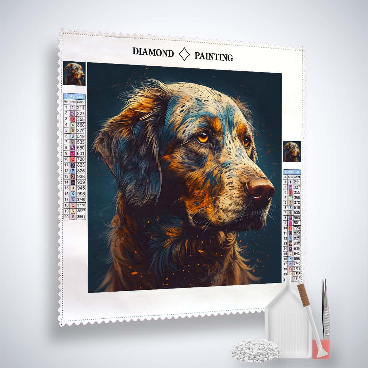 Faithful companion — Diamond Painting Kit, product view 2