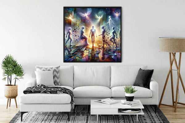 Transformation of Consciousness — Diamond Painting Kit, product view 2