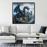Wings of the night — Diamond Painting Kit, product view 3