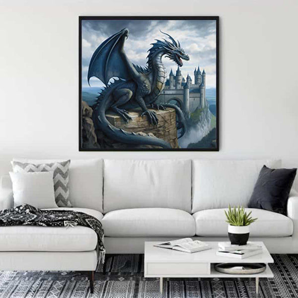 Wings of the night — Diamond Painting Kit, product view 3
