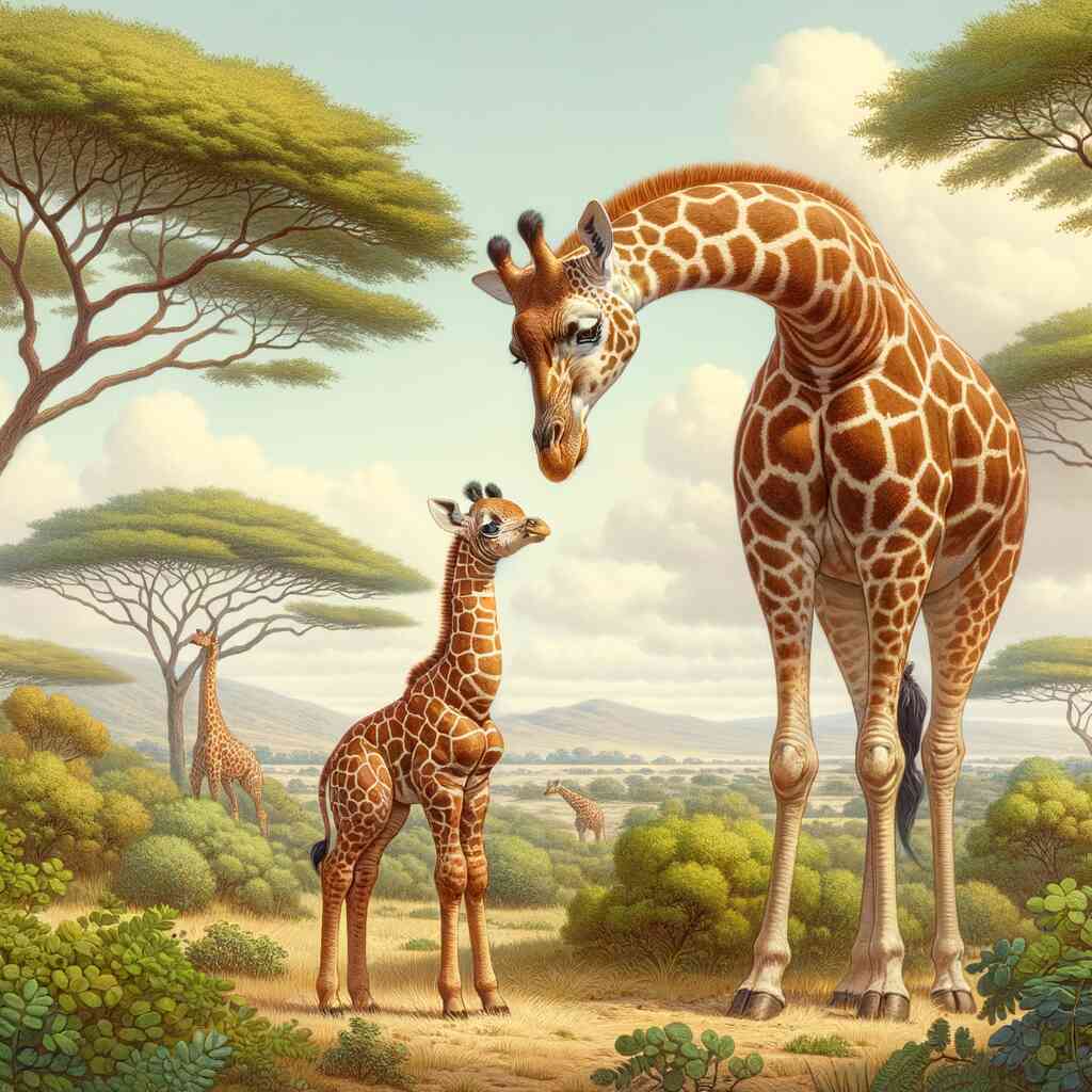 Magic of the savannah — Diamond Painting Kit design