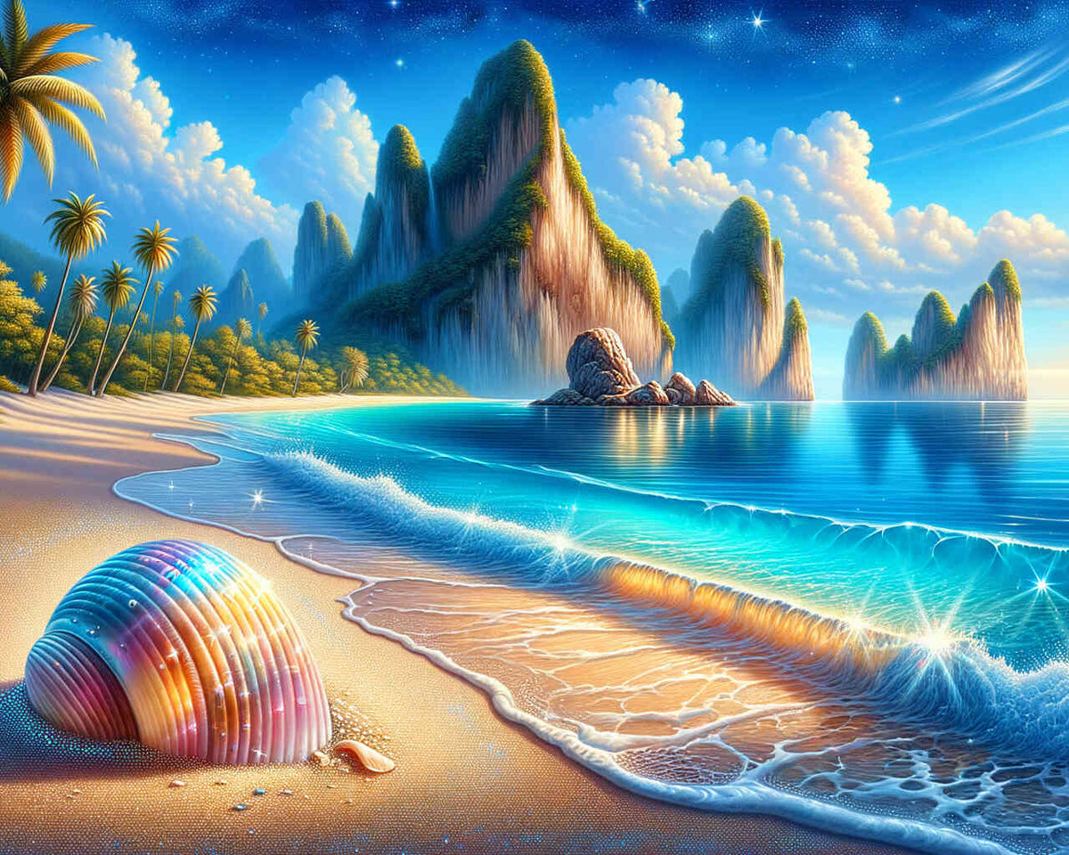 Caribbean dream — Diamond Painting Kit design