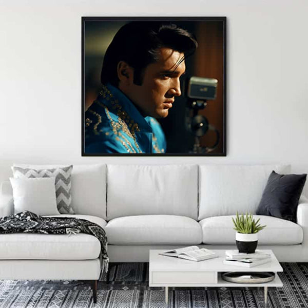 Elvis, the profile of a legend — Diamond Painting Kit, product view 3