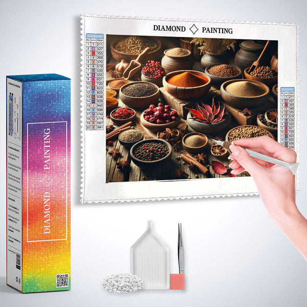 The Spice Table — Diamond Painting Kit, product view 3