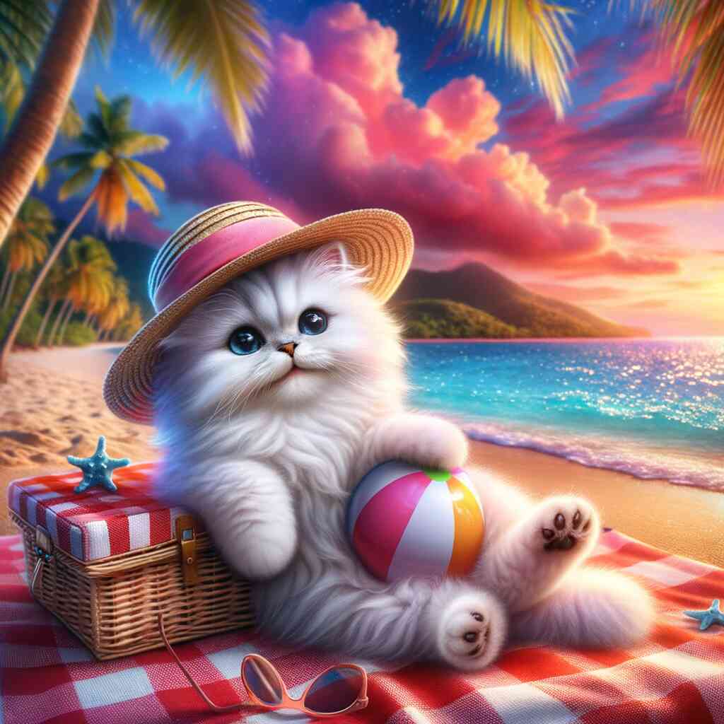 Sweet beach life — Diamond Painting Kit design