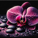 The Grand Orchid — Diamond Painting Kit design