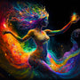 Universe Woman — Diamond Painting Kit design